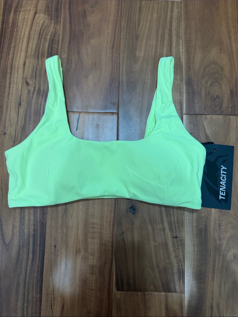 Alphalete Neon Yellow Sports Top